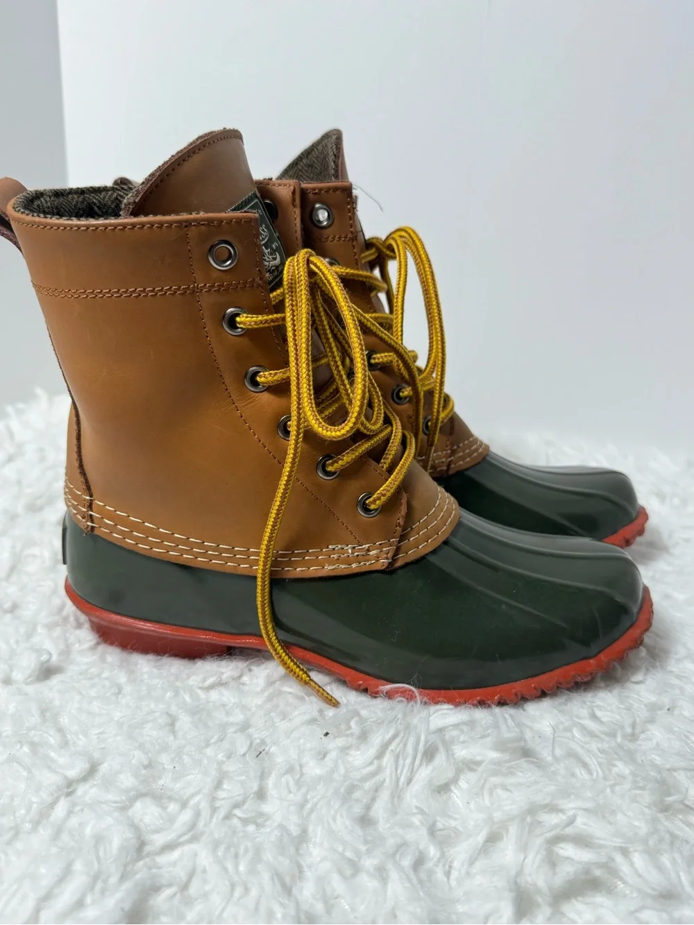 G.H. Bass Harlequin F16 Waterproof Duck Boots | Women’s Size 7M